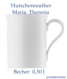 Hutschenreuther Maria Theresia wei Becher