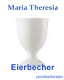 Hutschenreuther Maria Theresia wei Eierbecher