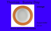 Thomas Sunny Day Orange Suppenteller 23 cm