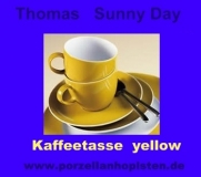 Thomas Sunny Day Yellow Kaffeetasse 2 tlg. mit Untertasse