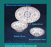 Winterling Indisch Blau Schssel 13 cm - Dessertschale