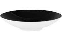 Seltmann Life Fashion GlamorousBlack Pasta- Suppenteller 23 cm