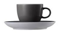 Thomas Sunny Day Grey Espresso-  Mokkatasse - Tasse 2 teilig