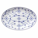 Winterling Indisch Blau Platte oval 24 cm